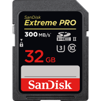 SanDisk SD Extreme Pro 300MB/s  32 GB SDXC V90 UHS-II