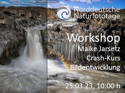Workshop Maike Jarsetz - Crash-Kurs-Bildentwicklung